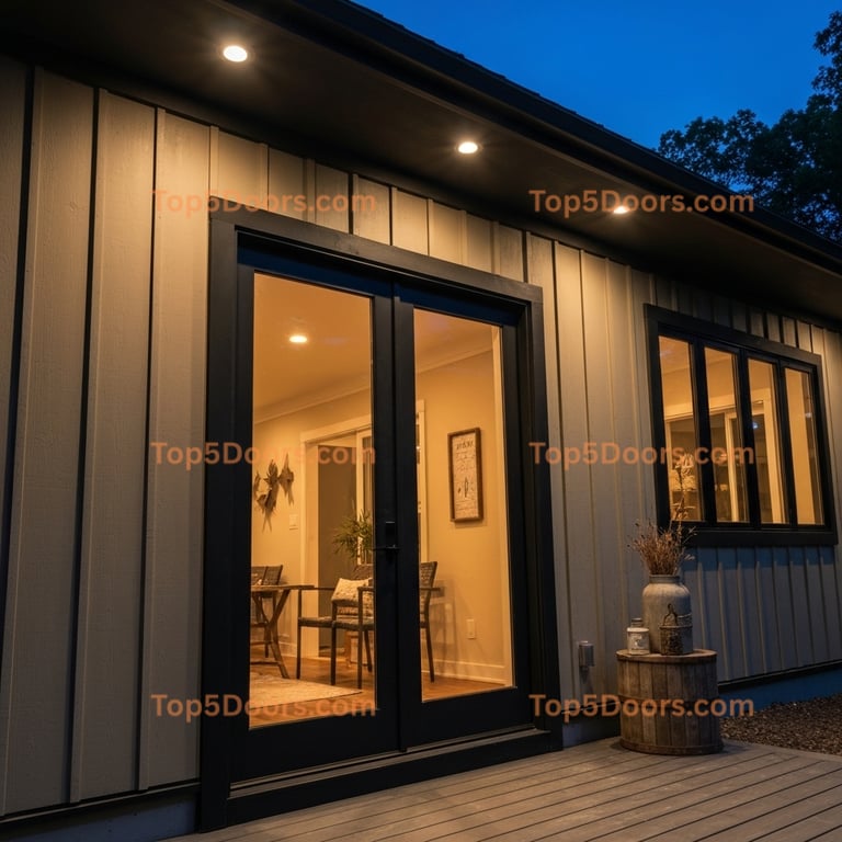 Virginia closet bifold door japanese zen Door