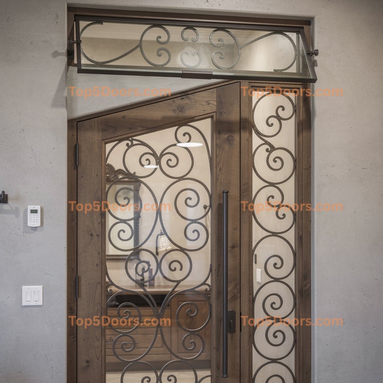 Virginia closet door spanish colonial Door