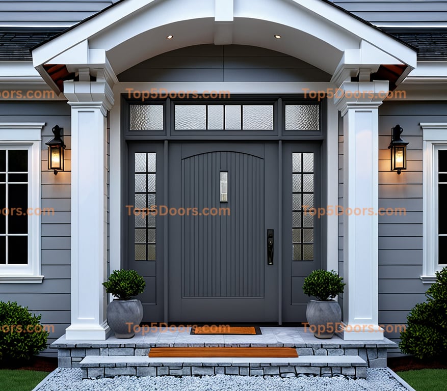 Virginia double japanese zen Door