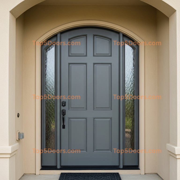 Virginia entry door spanish colonial Door