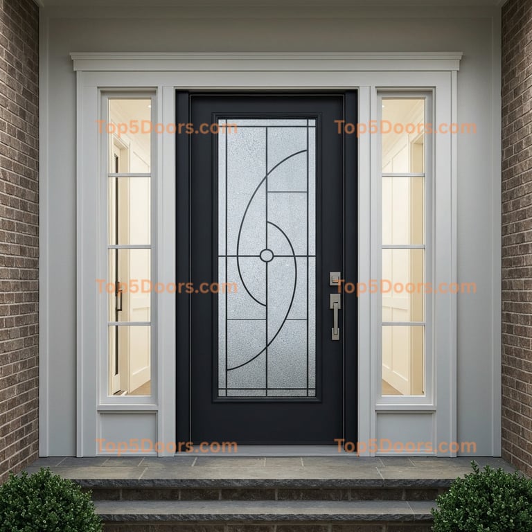Virginia office door modern farmhouse Door