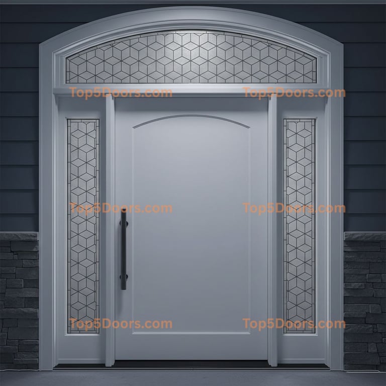 Virginia pivot craftsman Door