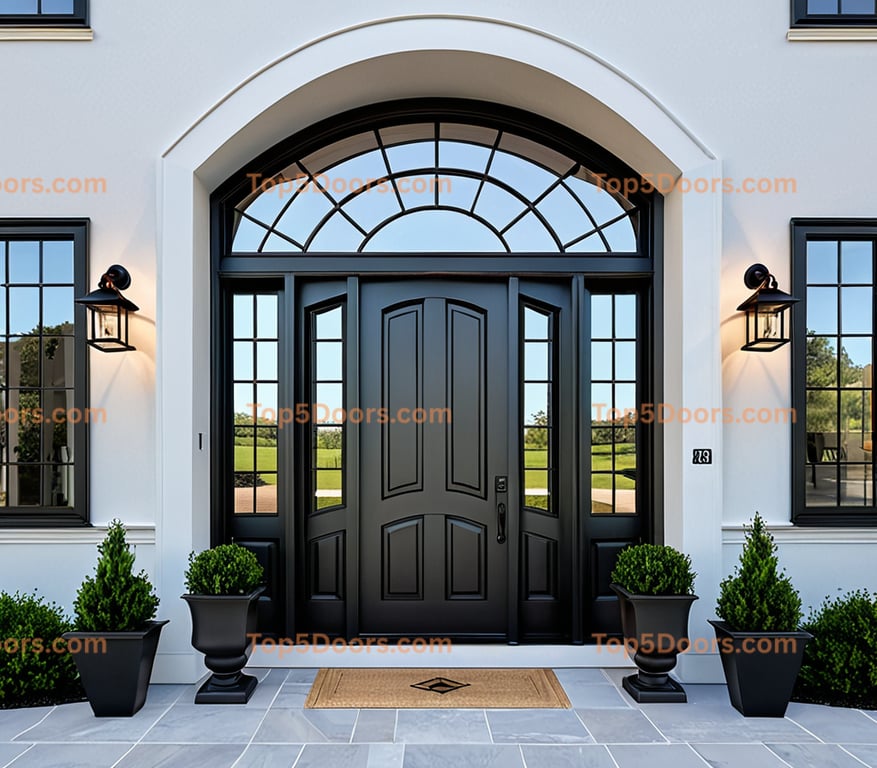 Virginia steel frame french country Door