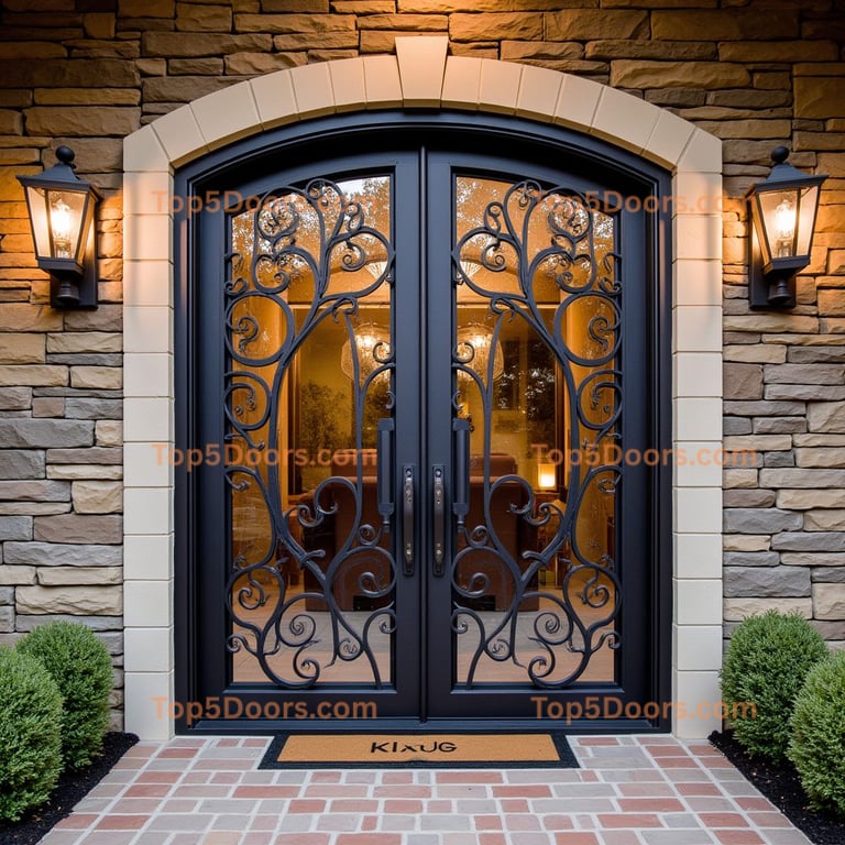 Virginia wine cellar door japanese zen Door