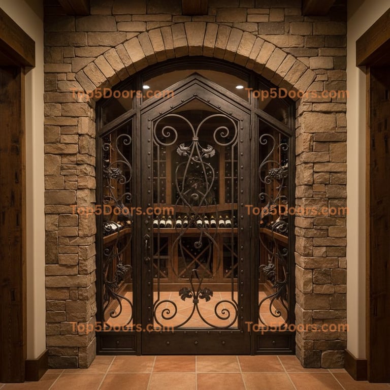Virginia wine cellar door mediterranean Door