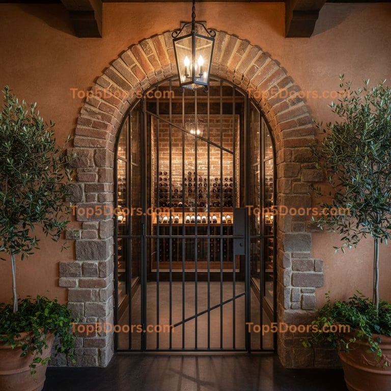 Virginia wine cellar door spanish colonial Door