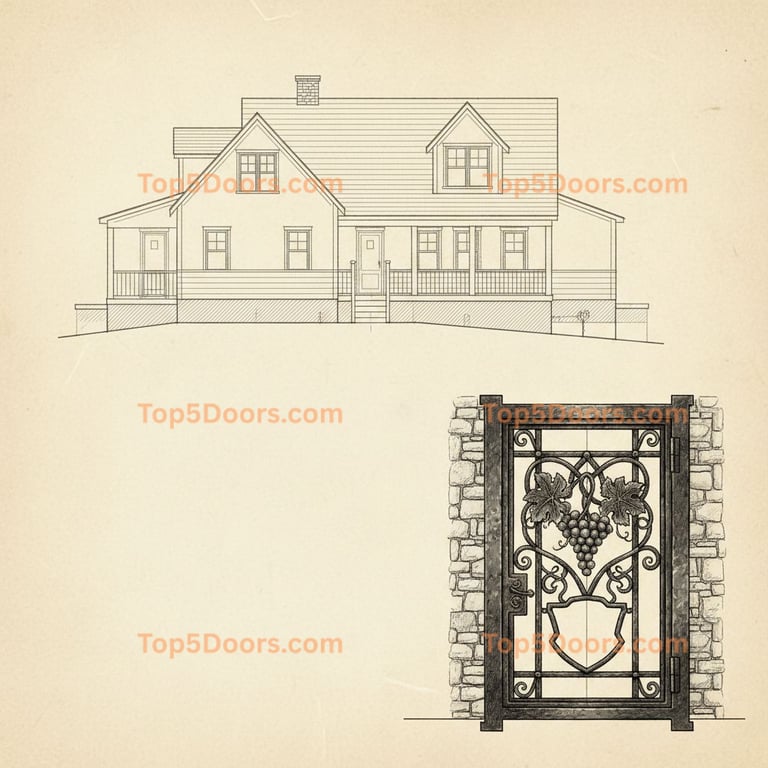 Virginia wine cellar door cape cod Door