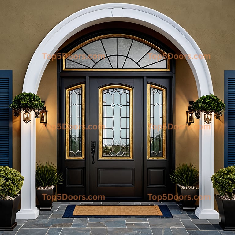 Washington arched single coastal Door