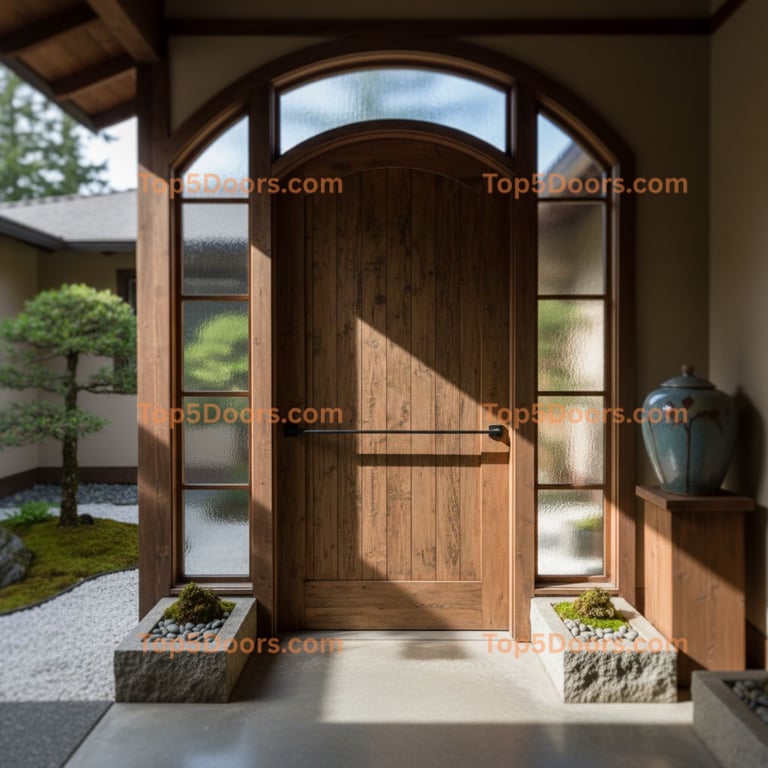Washington closet door japanese zen Door