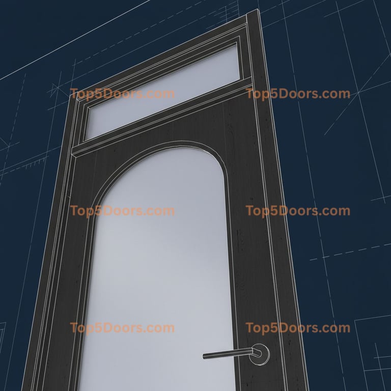 Washington closet door french country Door