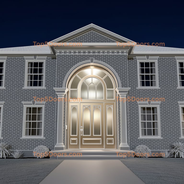 Washington closet sliding door georgian Door