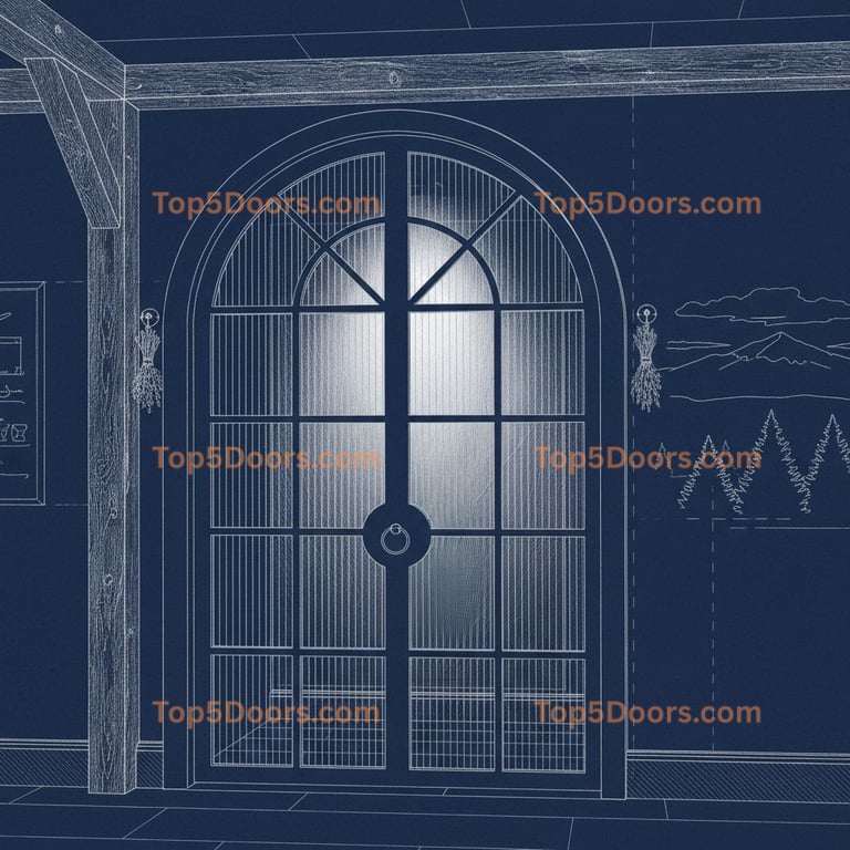 Washington closet sliding door modern Door