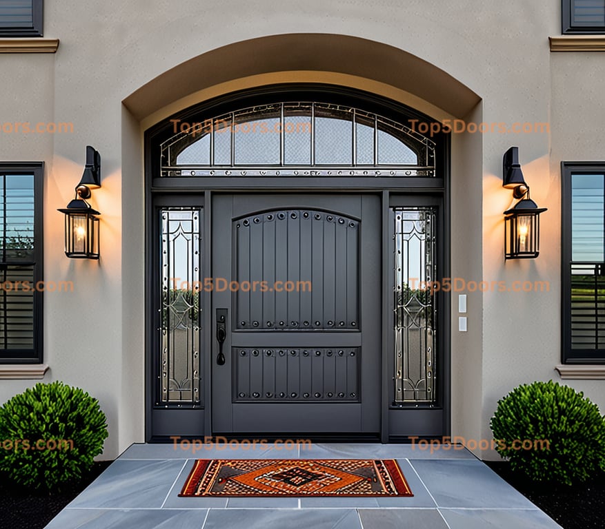 Washington double southwestern Door