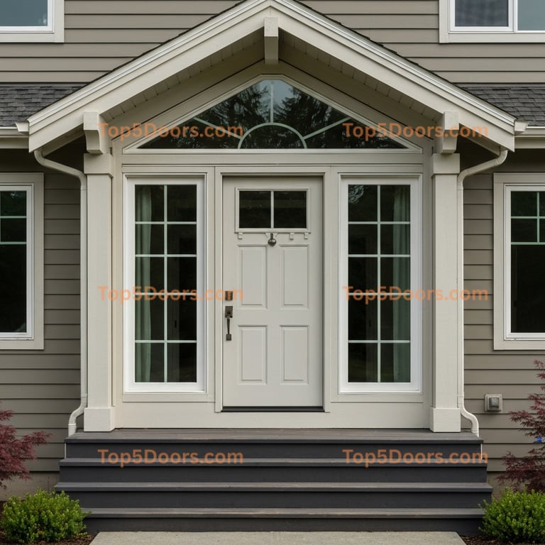 Washington french door scandinavian Door