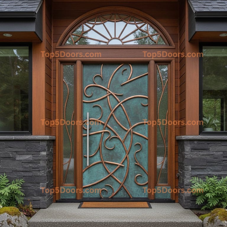 Washington front entry door european classic Door