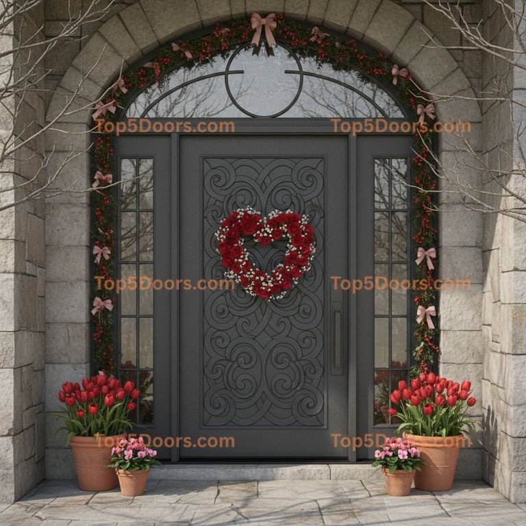 Washington front entry door georgian Door