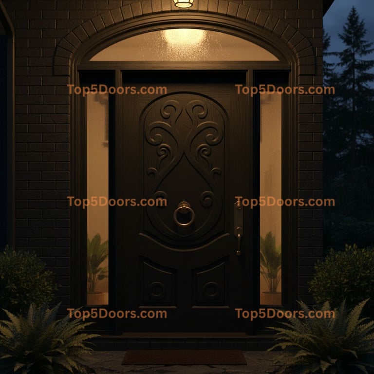 Washington front entry door victorian Door