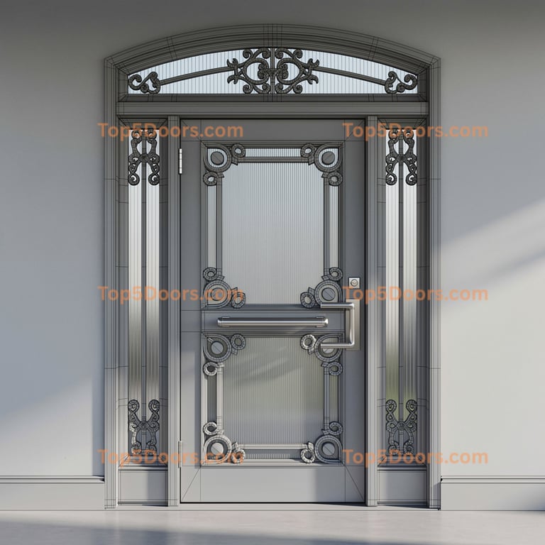 Washington interior door mid-century modern Door