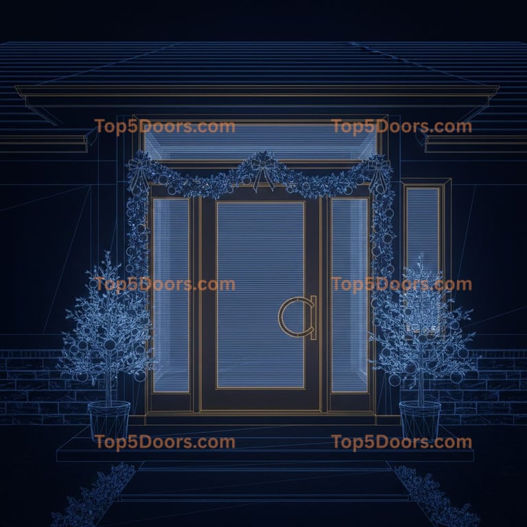 Washington office door contemporary Door