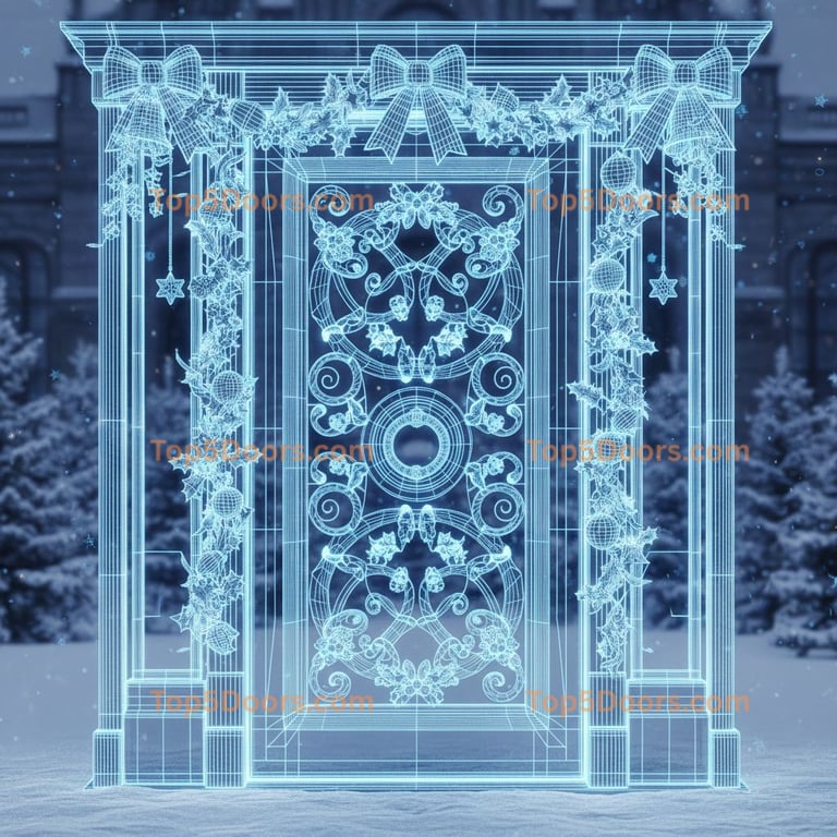 Washington office door european classic Door