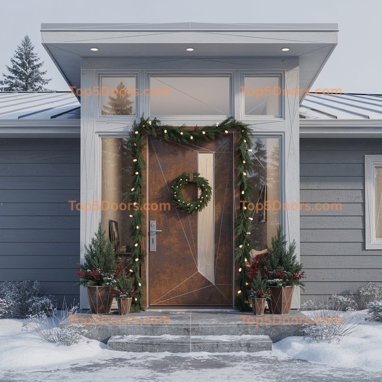 Washington pivot scandinavian Door