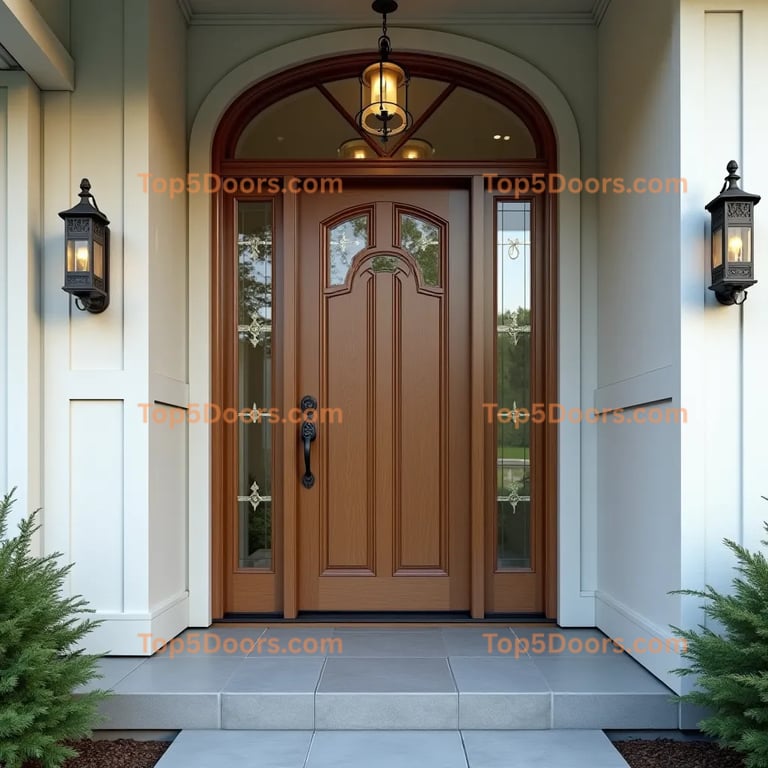 Washington single modern farmhouse Door