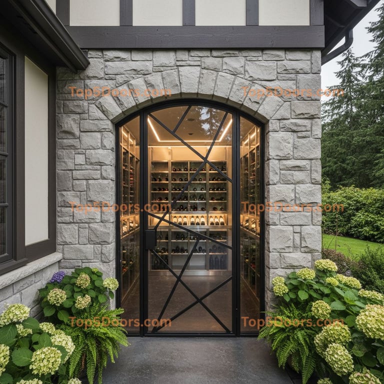 Washington wine cellar door french provincial Door
