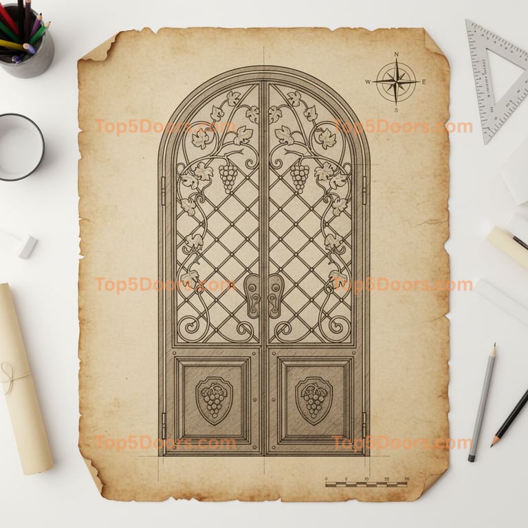 Washington wine cellar door tuscan Door