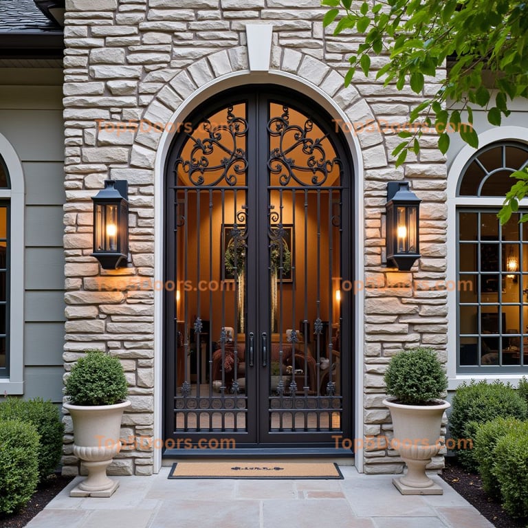 Washington wine cellar door modern Door