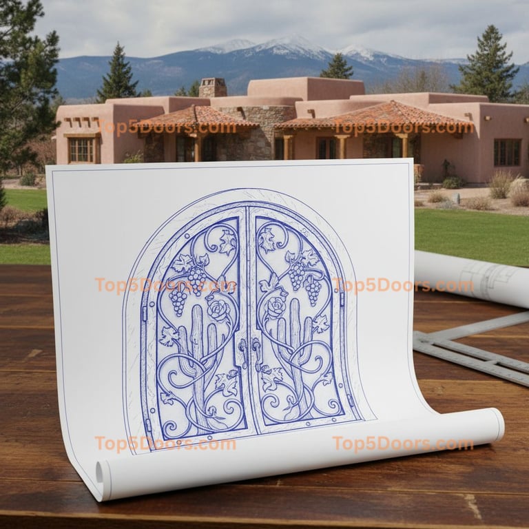 Washington wine cellar door southwestern Door