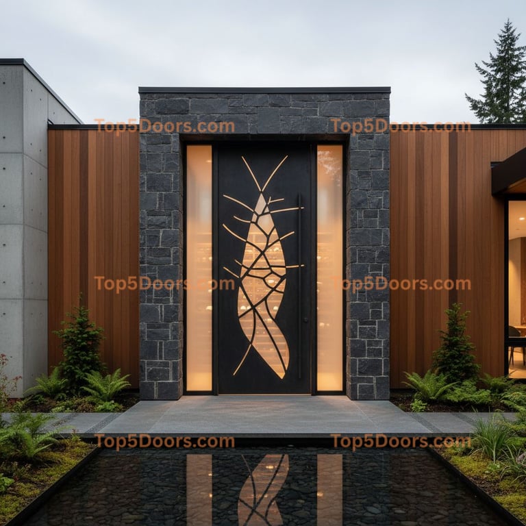 Washington wine cellar door minimalist Door