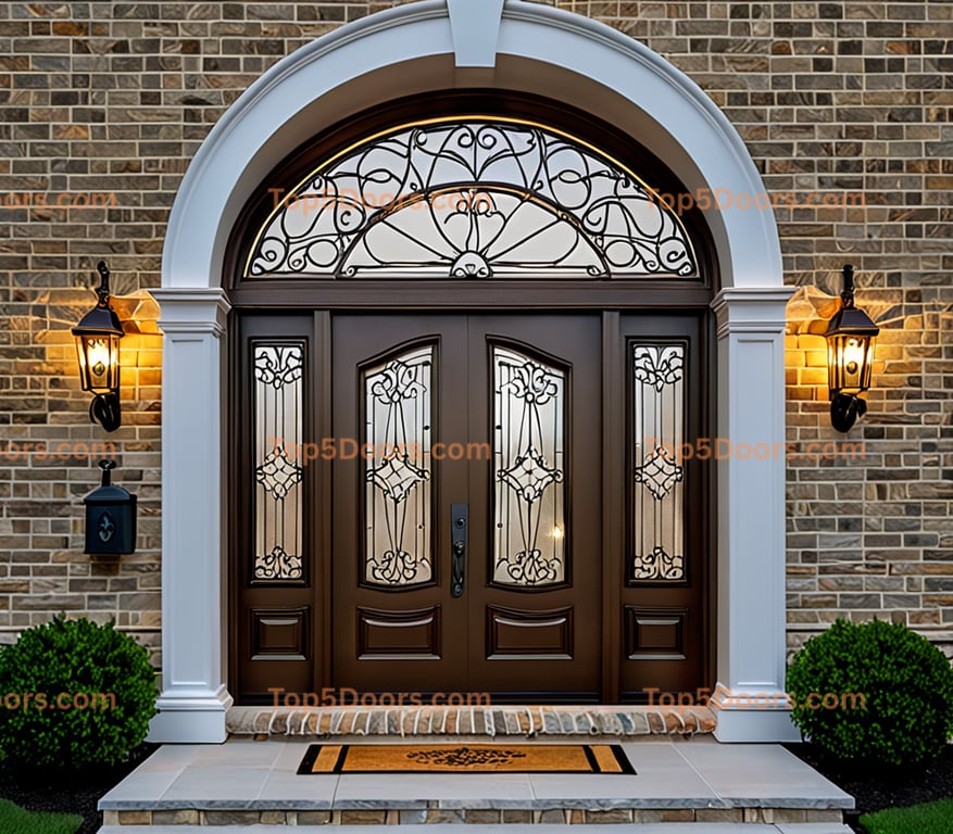 West Virginia double traditional american Door