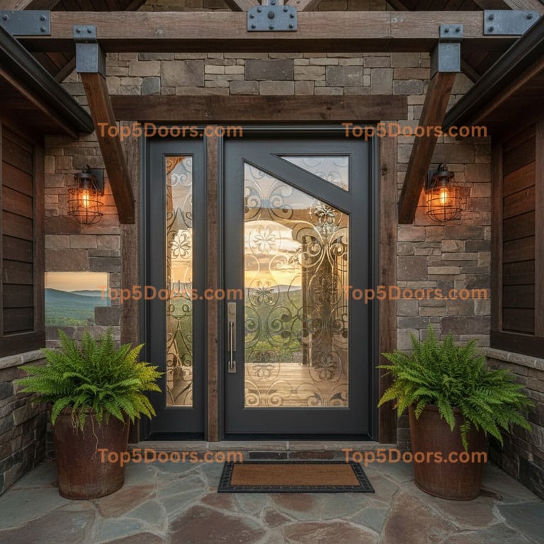 West Virginia french door traditional american Door