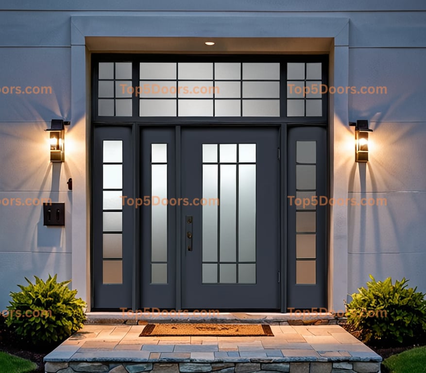 West Virginia french door mid-century modern Door