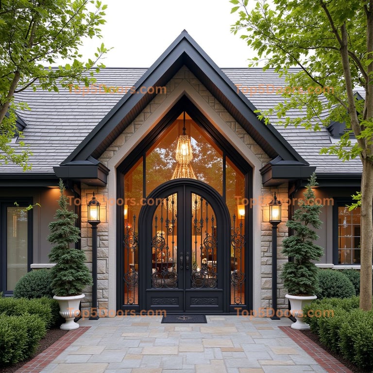 West Virginia wine cellar door modern farmhouse Door