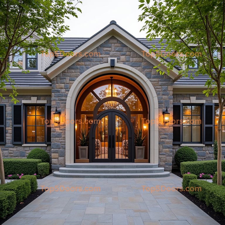 West Virginia wine cellar door mid-century modern Door
