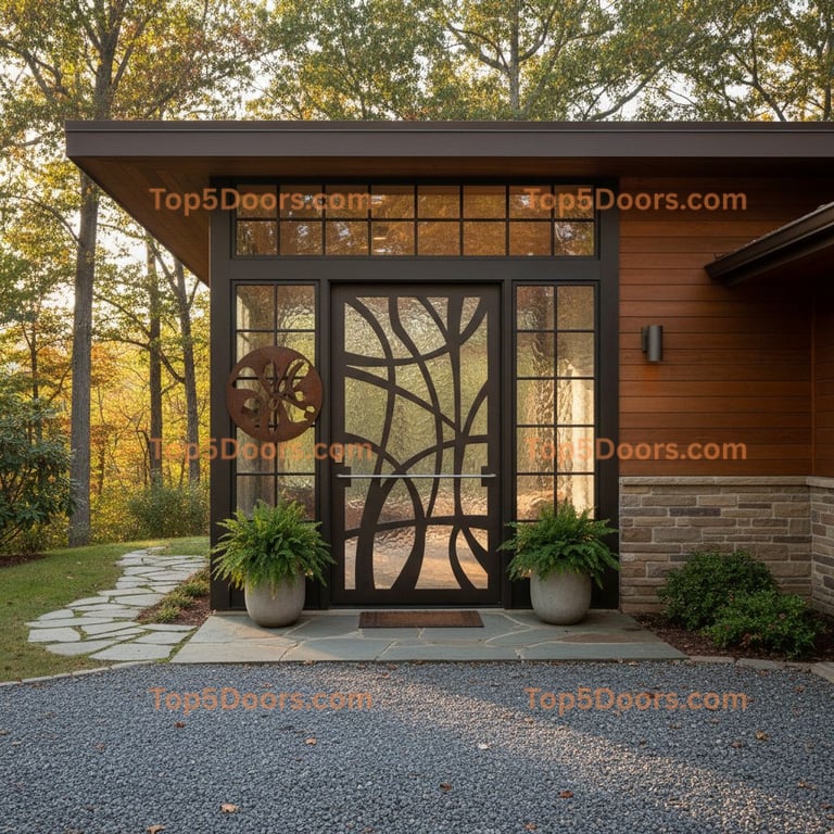 West Virginia wrought iron single mid-century modern Do