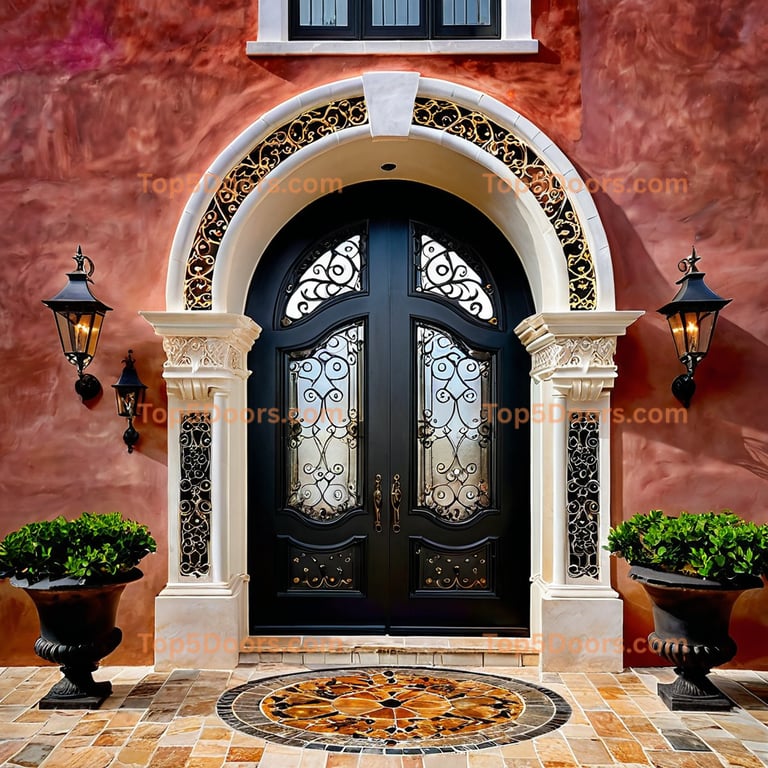 Wisconsin closet bifold door spanish colonial Door