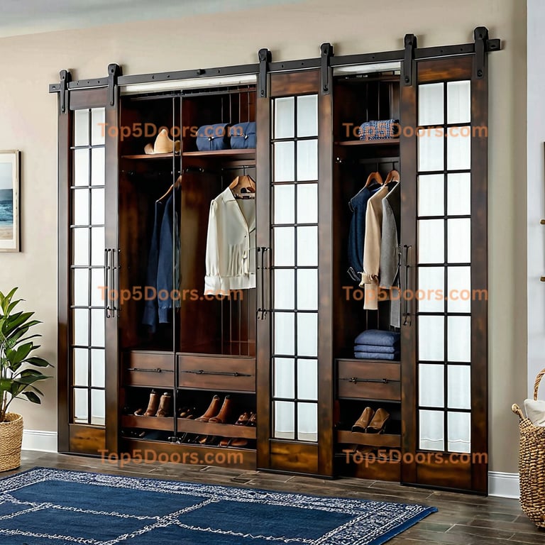 Wisconsin closet sliding door coastal Door