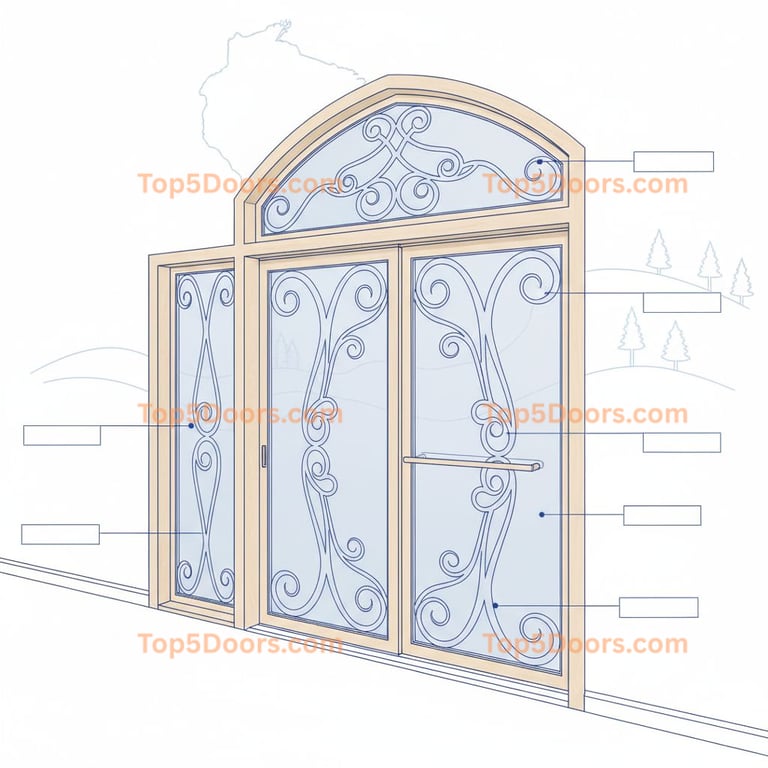 Wisconsin closet sliding door scandinavian Door