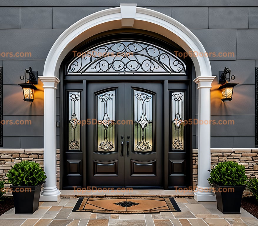 Wisconsin double mediterranean Door