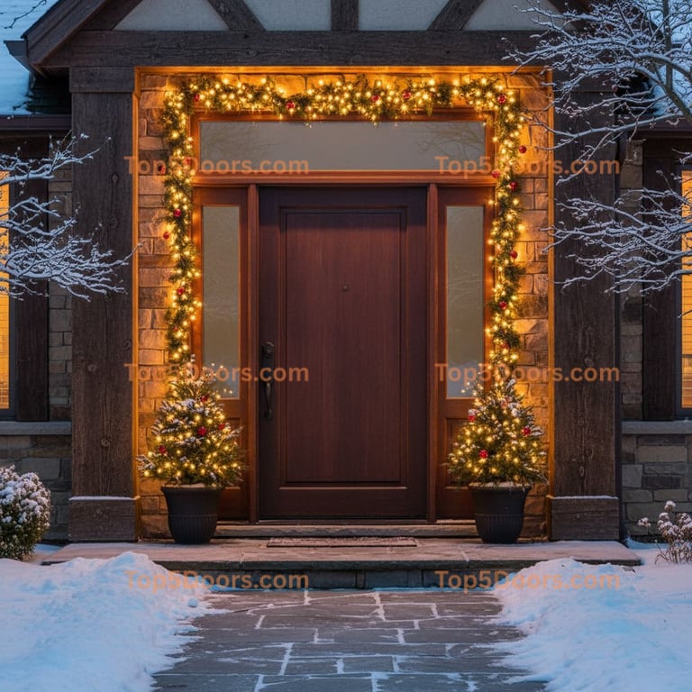 Wisconsin entry door georgian Door