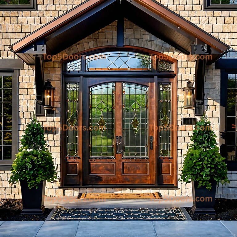 Wisconsin entry door craftsman Door