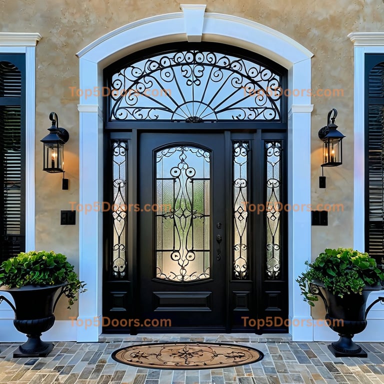 Wisconsin office door modern farmhouse Door