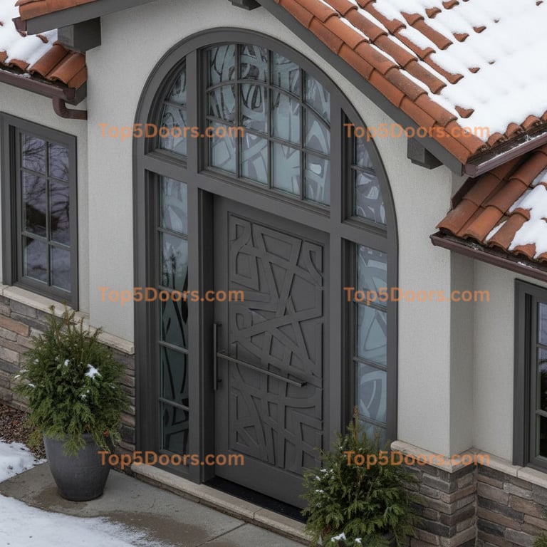 Wisconsin patio door spanish colonial Door