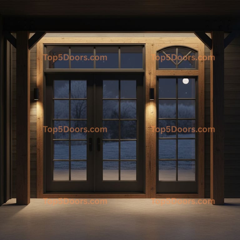 Wisconsin patio door modern farmhouse Door