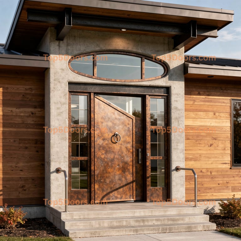 Wisconsin pivot industrial Door