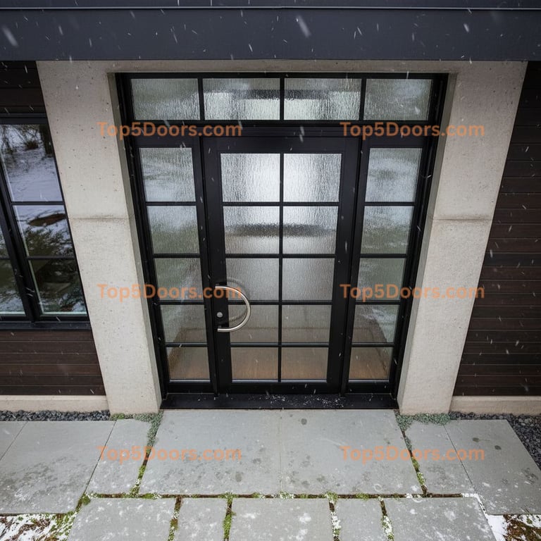 Wisconsin pivot industrial Door