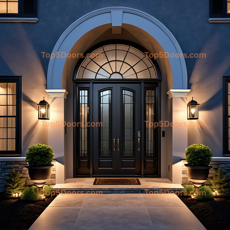 Wisconsin pivot contemporary Door