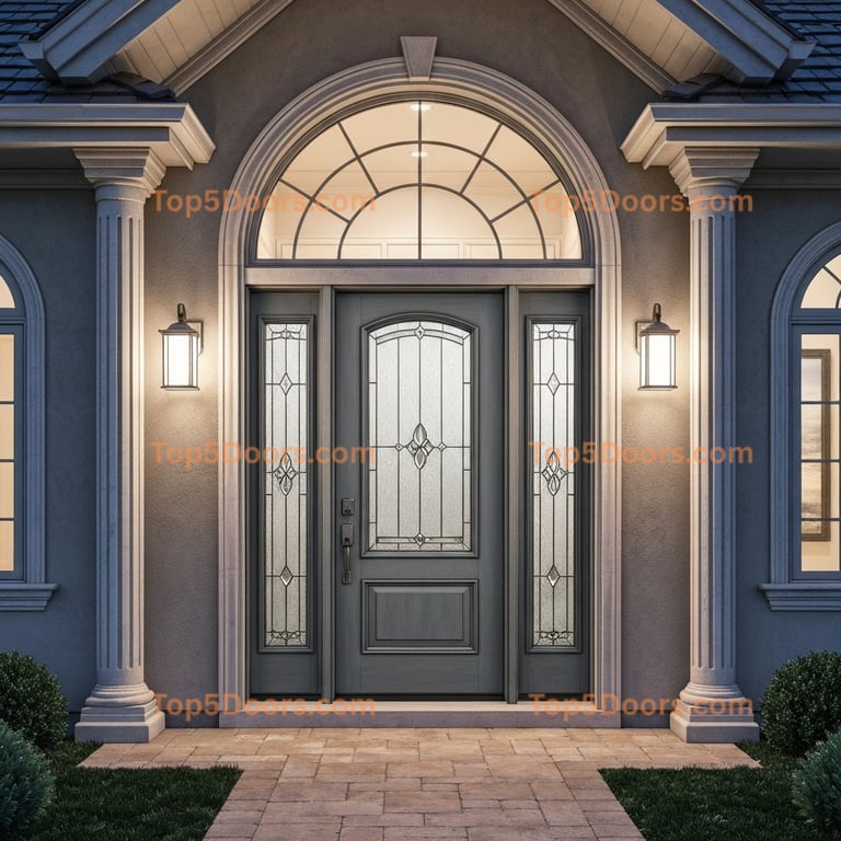 Wisconsin pivot mediterranean Door